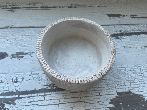 Clawfoot Clay Bowl Candle