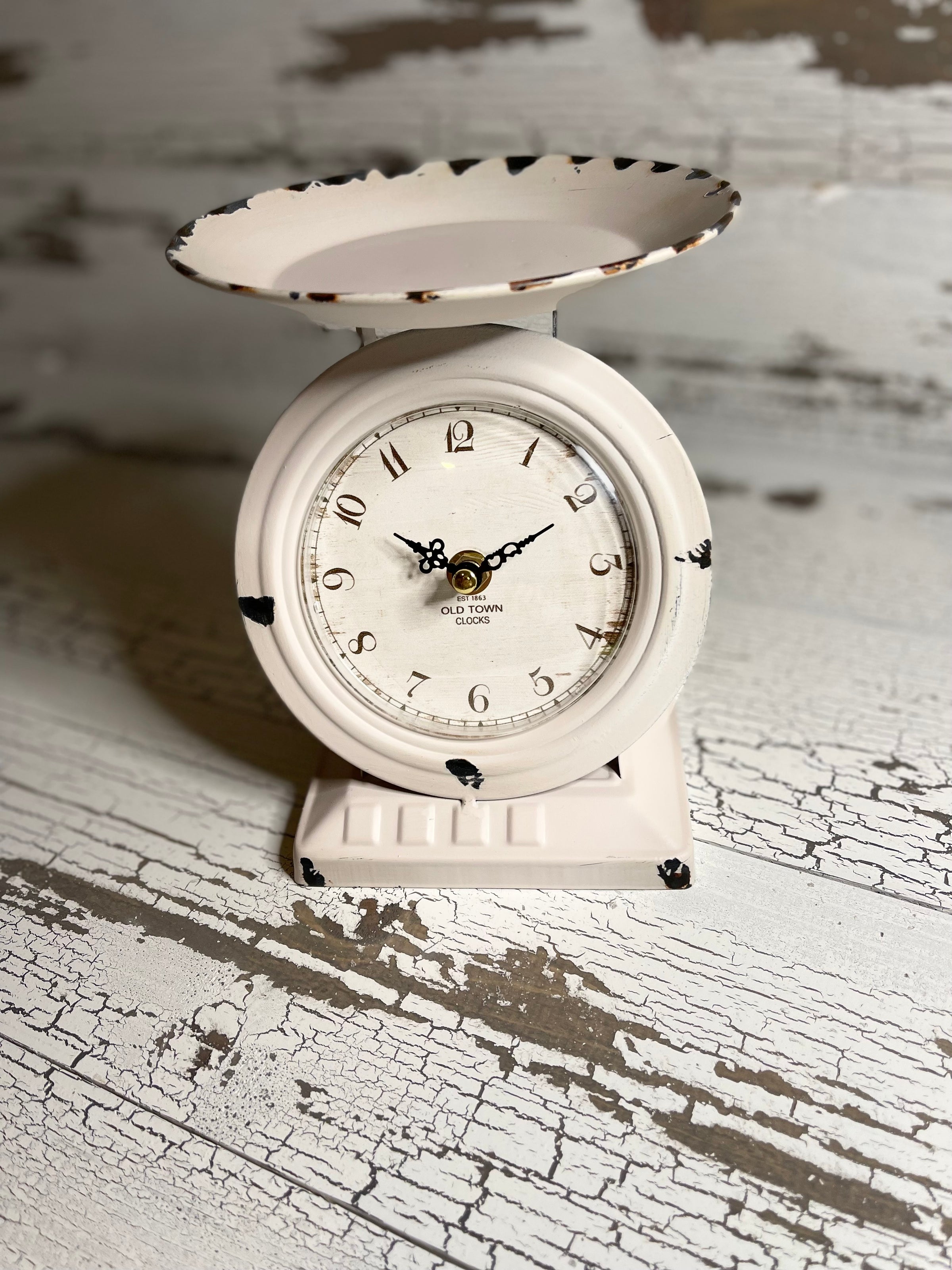 Kitchen Scale Clock – Basement Barn Candle Co.