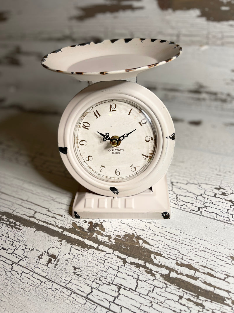 Kitchen Scale Clock