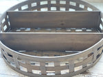 Woven 2-Level Circular Shelf