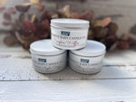 White Tin Candle