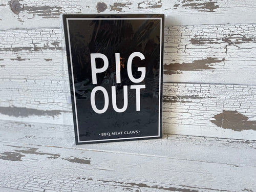 Pig Out BBQ Meat Claw and Brush Set