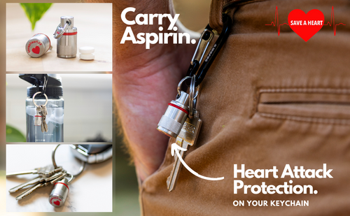 Save A Heart ❤️ Pill Fob