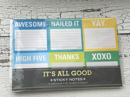 Sticky Note set of 6